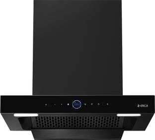 Elica SPT PRO PLUS FL 600 BLDC HAC LTW MS NERO Auto Clean Wall Mounted Black 1600 CMH Chimney