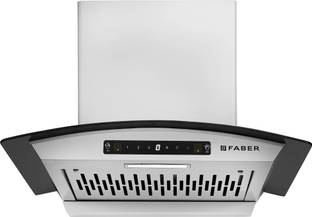 FABER Hood Venice IN HC SC FL LG 60 Auto Clean Wall Mounted LIGHT GREY 1200 CMH Chimney