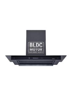 Elica FLAT FL 900 MAX BLDC HAC LTW MS NERO ( FULL GRILL) 1600 CMH 90 cm Auto Clean Chimney