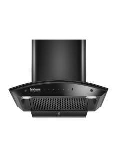 Hindware Smart Appliances Ripple 60 IN 1350 CMH 60 cm | Curved Glass | Filterless | Touch Control | Mo...