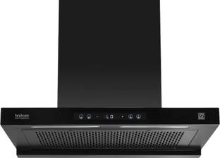 Hindware DARCIA BLDC 90 | New Launch 2025 | BLDC Motor | Filterless Auto Clean Wall Mounted BLACK 1500 CMH Chimney