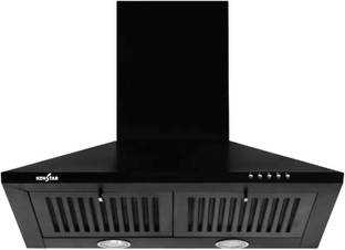 Kenstar VENTI PRO PYRAMID 60CM |Twin Baffle Filter | Energy Efficient LED Light | Powerful Suction | W...