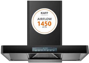 Kaff K-SERIES KET 90A T-Shape Filterless Chimney 90 CM with 1450 m3/hr Suction 1450 CMH 90 cm Filterle...