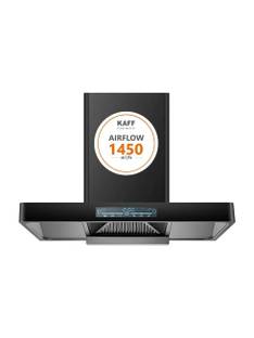 Kaff K-SERIES KET 90A T-Shape Filterless Chimney 90 CM with 1450 m3/hr Suction 1450 CMH 90 cm Filterle...