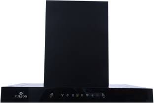 FULTON T SHAPE 90 CM Auto Clean Wall Mounted BLACK 1455 CMH Chimney