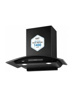 Kaff KCF90-DC 1400 CMH 90 cm BLDC Low Noise, Filterless Easy Clean, Touch/Motion Sensor with Digital D...