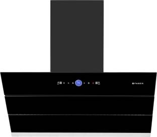 FABER HOOD COMET BLDC FL HC BK 90 AUTOCLEAN CHIMNEY Auto Clean Wall Mounted BLACK 1500 CMH Chimney