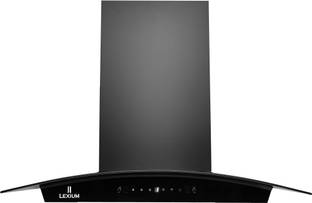 Lexium Stellar 75 Auto Clean Wall Mounted Black 1400 CMH Chimney