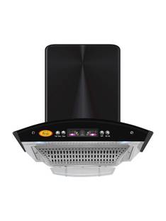 SURYA Boat Black 1400 CMH 60 cm Auto Clean Chimney
