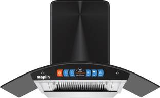 Maplin BLDC 90 Auto Clean Wall Mounted Black 1400 CMH Chimney