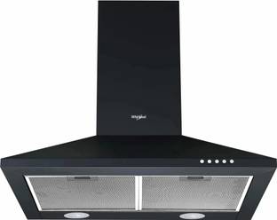 Whirlpool CLASSIC CF 60 BK HOOD 750 CMH 60 cm Pyramid Shape 60cm| 5 Years Motor Warranty| 3 Layer Mesh...
