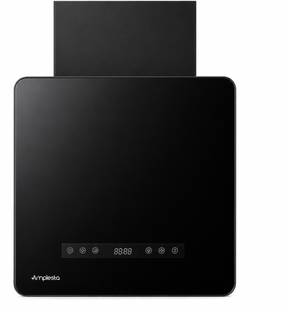 Amplesta Quadro 60cm 1600CMH BLDC Plug & Play Carbon Filter Chimney 1600 CMH 60 cm Auto Clean Chimney