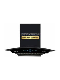 Ventair Auto Queen Motion Sensor 1350 CMH 60 cm Curve Glass | 11° Filterless | Powerful Suction | Low ...