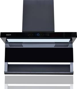 Kraft Italy KFC 211 (90) CM Auto Clean Wall Mounted BLACK 2200 CMH Chimney