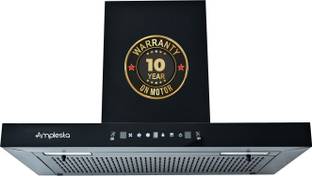 Amplesta Seren0 Auto Clean T-Shape 90cm, Touch & Gesture Control, Filterless, Low Noise 1350 CMH 90 cm...