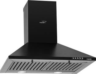 V-गार्ड M10 Pro दीवार पर लगने वाला ब्लैक 900 CMH चिमनी