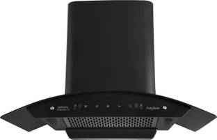 Kutchina ROMANIA 75 Auto Clean Wall Mounted black 1300 CMH Chimney