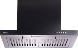 Elica SPT H4 60 PB BF LTW NERO Wall Mounted Black 1600 CMH Chimney