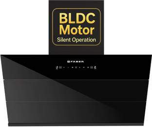 FABER HOOD ENERGY BLDC FL SC HC BK IN 90 Auto Clean Wall Mounted Black 1500 CMH Chimney