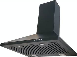 RUWA Citrine 1100 60 cm Wall Mounted Black 1100 CMH Chimney