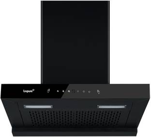 LIVPURE Ether-60 Auto Clean Wall Mounted Black 1350 CMH Chimney