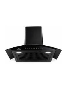 FULTON Silent Pro Slim Curve 60cm Chimney 1400 CMH 60 cm Auto Clean Chimney