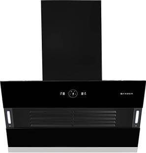 FABER HOOD VERTIGO FL SC AC BK 75 Auto Clean Wall Mounted Black 1200 CMH Chimney