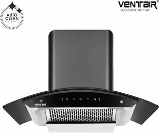 Ventair Auto Prime 90 SS Motion Sensor Auto Clean Wall Mounted Black 1350 CMH Chimney