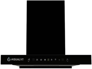 AQUALYT VORTEX60 Auto Clean Wall Mounted BLACK 1500 CMH Chimney