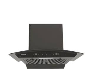 PADMINI RACER 60 Auto Clean Wall Mounted BLACK 1350 CMH Chimney