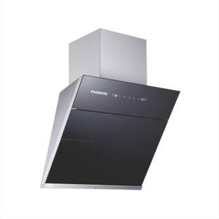 PADMINI CRYSTA 3G AUTO CLEAN 160W Auto Clean Wall Mounted WHITE AND BLACK 3 CMH Chimney