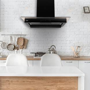 Glen Pace Auto Clean Glen Pace Auto Clean T-Shape 60cm| Touch & Gesture Control| Autoclean| Filterless|Powerful Suction| Low Noise (Black 1400 CMH) Wall Mounted Black 1400 CMH Chimney