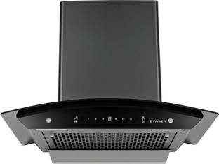 FABER HOOD POLO IN HC SC BK 60 Auto Clean Wall Mounted Black 1200 CMH Chimney