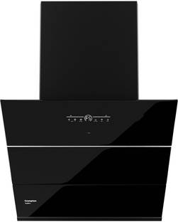 Crompton CHD-QPVI60FLE-MBL Auto Clean Wall Mounted Midnight Black 1780 CMH Chimney