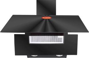 SURYA Mango 2025 Wall Mounted Black 1100 CMH Chimney