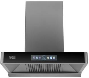 Hindware Marcella 75 Auto Clean Wall Mounted Grey 1700 CMH Chimney