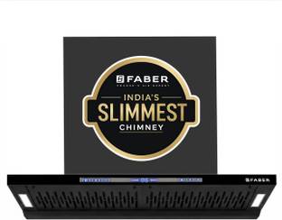 FABER HOOD SLIMX HC SC FL BK BLDC IN 90-T 1500 CMH 90 cm Auto Clean Chimney