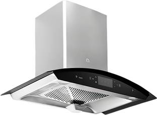Kaff STELLA DHC 90 SS Auto Clean Wall Mounted SS 1180 CMH Chimney