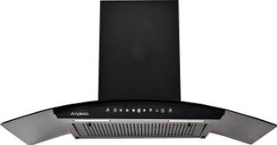 Amplesta Stella Auto Clean Curved 90cm, Touch & Gesture Control, Filterless, Low Noise Auto Clean Wall...