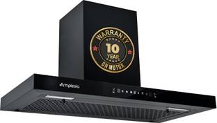 Amplesta Sereno Auto Clean T-Shape 75cm, Touch & Gesture Control, Filterless, Low Noise Auto Clean Wal...