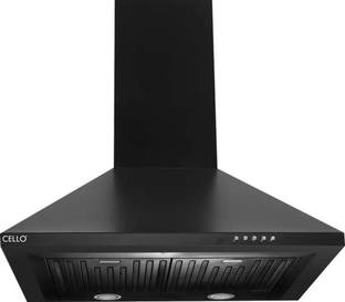 Cello Black Diamond Baffle Filter Energy Efficient LED Lights | 5 Years Motor Warranty 1000 CMH 60 cm ...