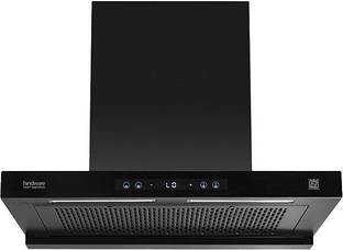 Hindware Darcia BLDC 75 Auto Clean Wall Mounted black 1500 CMH Chimney