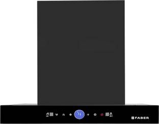 FABER Faber_HOOD DAZZLE BLDC FL HC 0BK 60, Touch & Gesture with Remote control, Black 1500 CMH 60 cm A...
