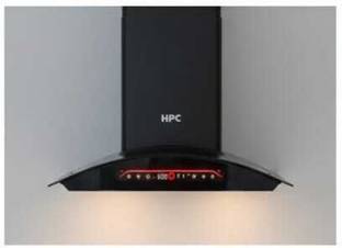 HPC CHIM-BLK-60 Wall and Ceiling Mounted black 1300 CMH Chimney
