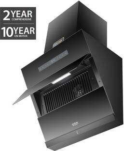 Hindware LEXIA PLUS 60CM 1550 CMH ( LAUNCH YEAR 2022 ) WITH MOTION SENSOR Auto Clean Wall Mounted BLAC...