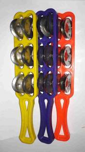 onneyretail 24 cm Headless Tambourine (Plastic) Chimta Instrument