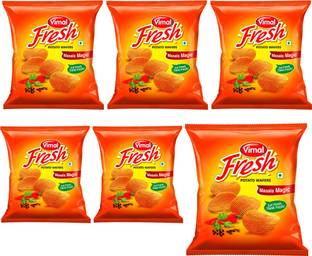 VIMAL Fresh Magic Masala Wafers - 150g x 6 Spicy Snack - Ultimate Crispy Delight