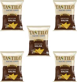 Tastilo Mexican Salsa Nachos Gluten-Free, Non-GMO Corn, Zero Cholesterol, No Trans Fat Nachos