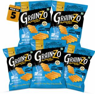 PurvaBite's GRIANZO Dahi Papdi Chat Flavored Chips – Rich, Cheesy & Crunchy Snack Chips