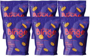 The Healthy Binge Cajun Spice baked not fried 0% Cholesterol Protein Rich Chips